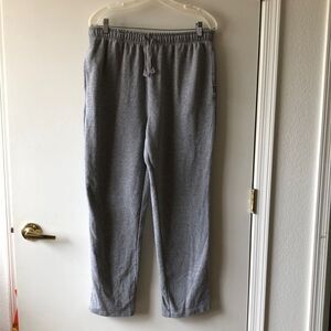 Eddie Bauer French Terry Lounge pants Size L Gray GUC